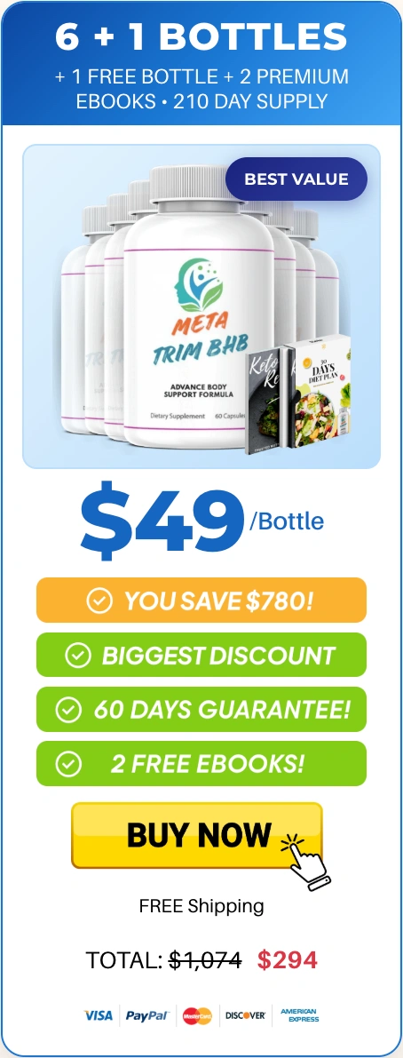 Meta Trim BHB 6 bottles